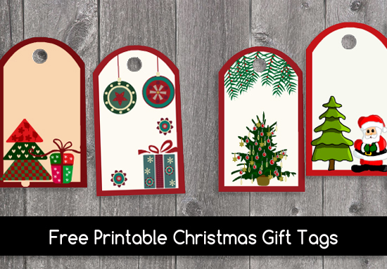 Free Printable Christmas Gift Tags