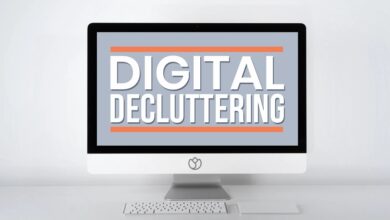 Digital Decluttering