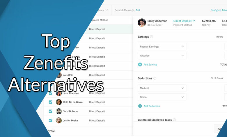 Alternatives to Zenefits