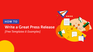 write press release