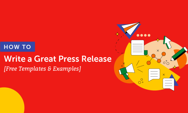 write press release