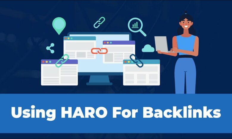 how to use haro for backlinks