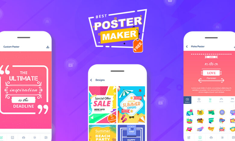 poster making apps