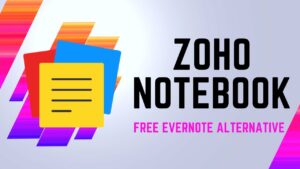 Zoho Notebook