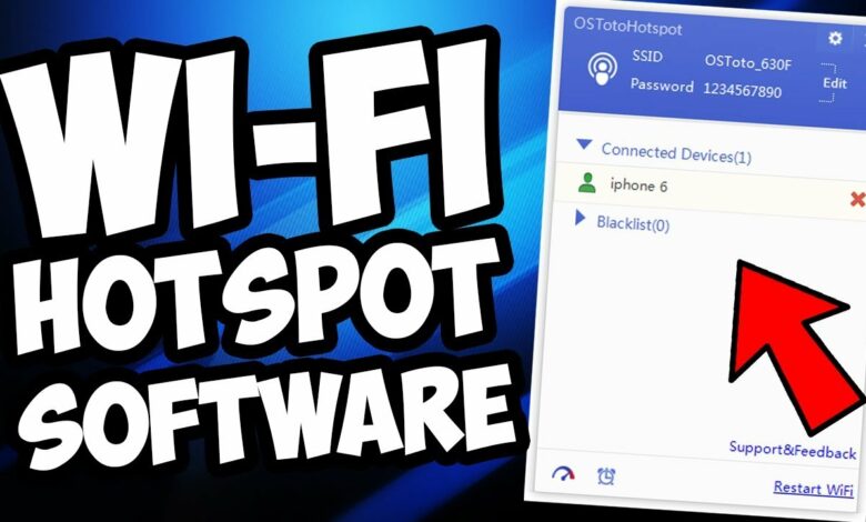 WiFi Hotspot Software