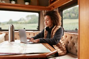 Remote Workers Blend Work And Travel