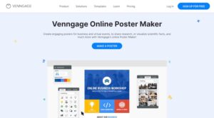 Venngage alternatives for posters & flyers