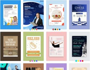 WePik alternatives for posters & flyers