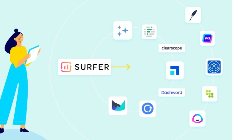 SURFERSEO ALTERNATIVES