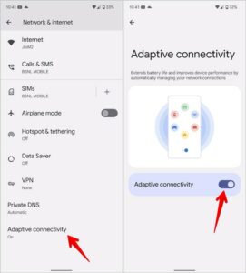 Adaptive connectivity