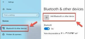  Add Bluetooth or other device option