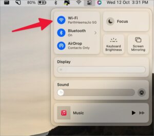 Check Network Connection on Mac