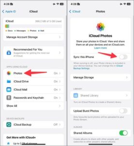 Disable the Sync this iPhone 