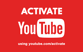 Activating YouTube on a Smart TV