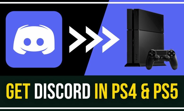 Use Discord on PS4 & PS5