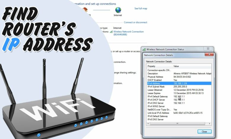 What Is My Ip Address For My Router How To Find Your Wi-Fi Address