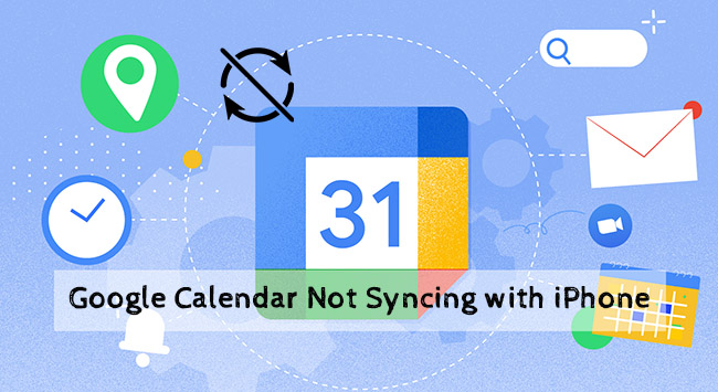 ways to fix google calendar not syncing iphone