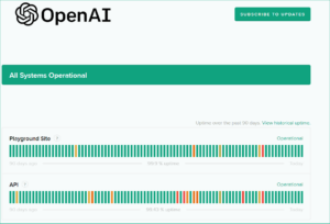 Check OpenAI’s Server Status