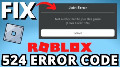 ROBLOX Error Code 524