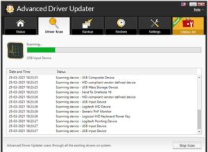 It initiates the scan for you and searches the outdated drivers on your PC