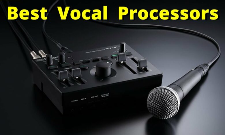 Vocal Processors For Live Performance