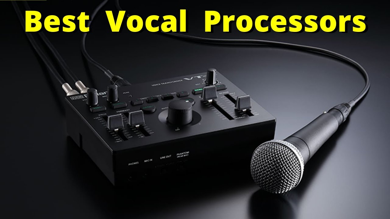 Vocal Processors For Live Performance