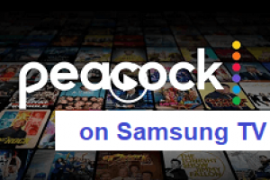 peacocktv com tv Samsung activate