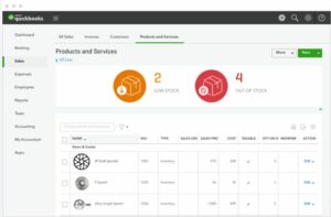 Does QuickBooks have inventory management