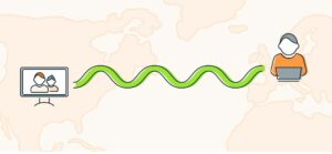 How does a P2P VPN server work