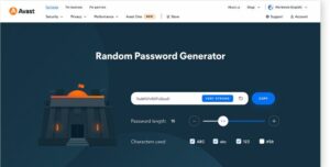 Secure password generator 