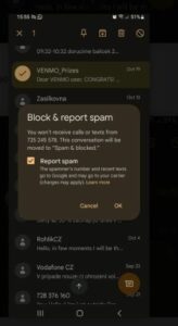 Tick Report spam