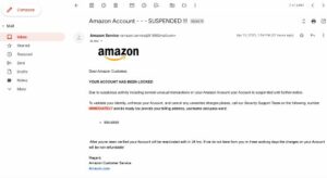 What are the most common phishing emails