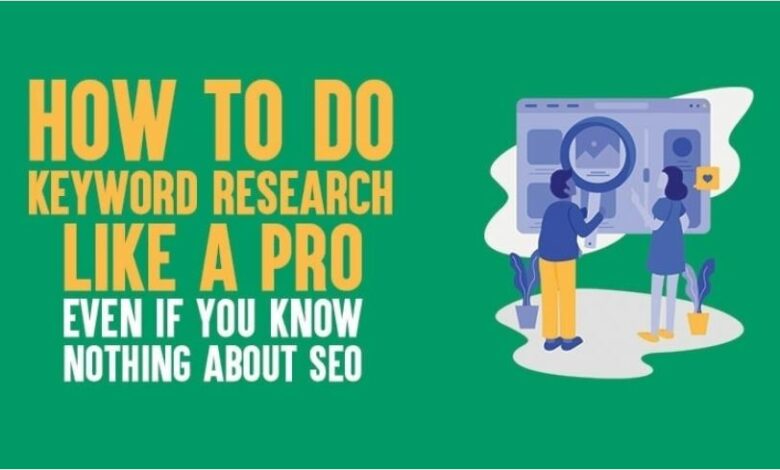 how to do keyword research like a pro