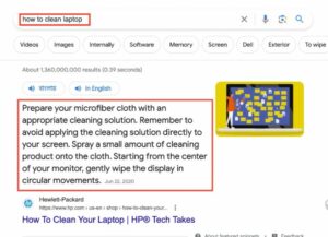 Featured Snippets and Zero-click Results