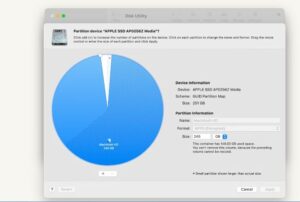 How to partition an external hard drive on Mac