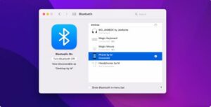 How to share internet from Mac to iPhone via Bluetooth