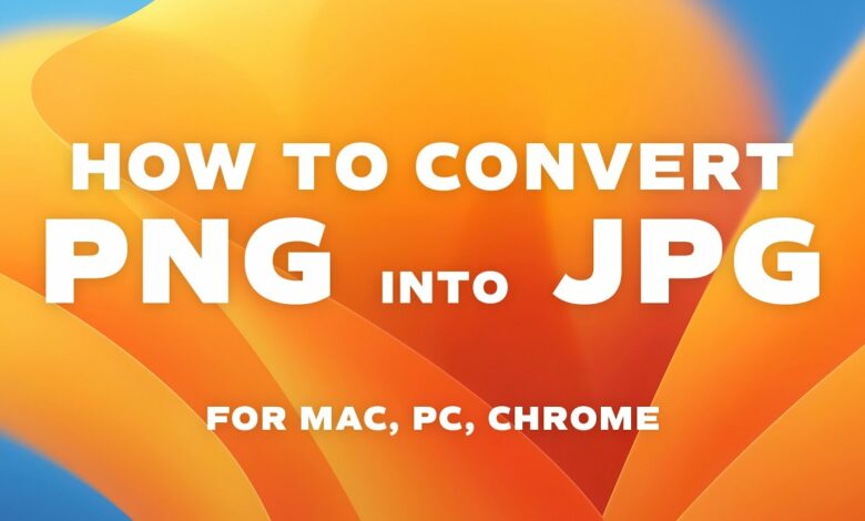 How To Convert PNG To JPEG On A Mac