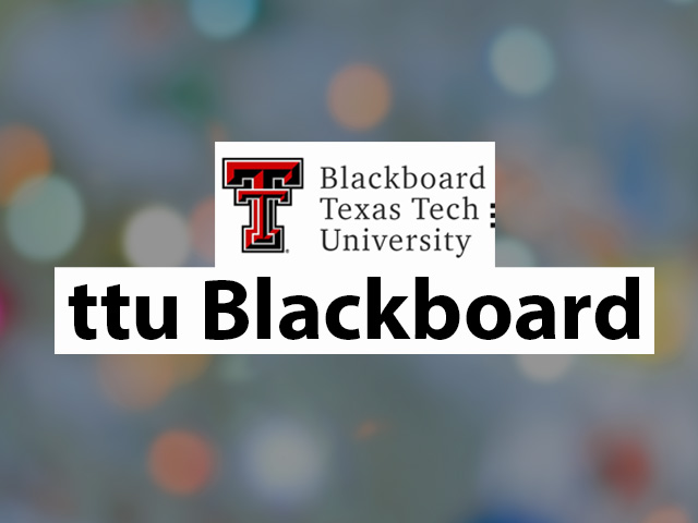 ttu blackboard