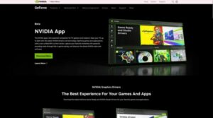 Download the Nvidia App on Your PC 