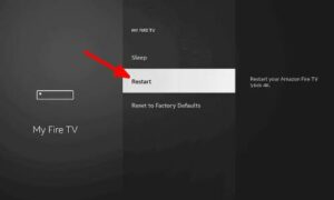Restart Fire TV Stick and WiFi Router